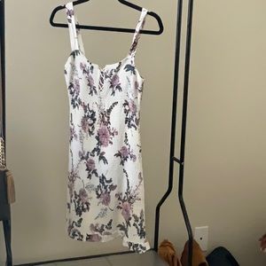 Guess Floral White Minidress